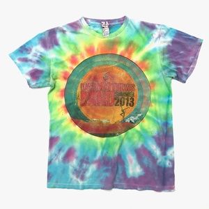 Dave Matthews Summer 2013 Tie Dye Tour T-shirt Graphic Tee